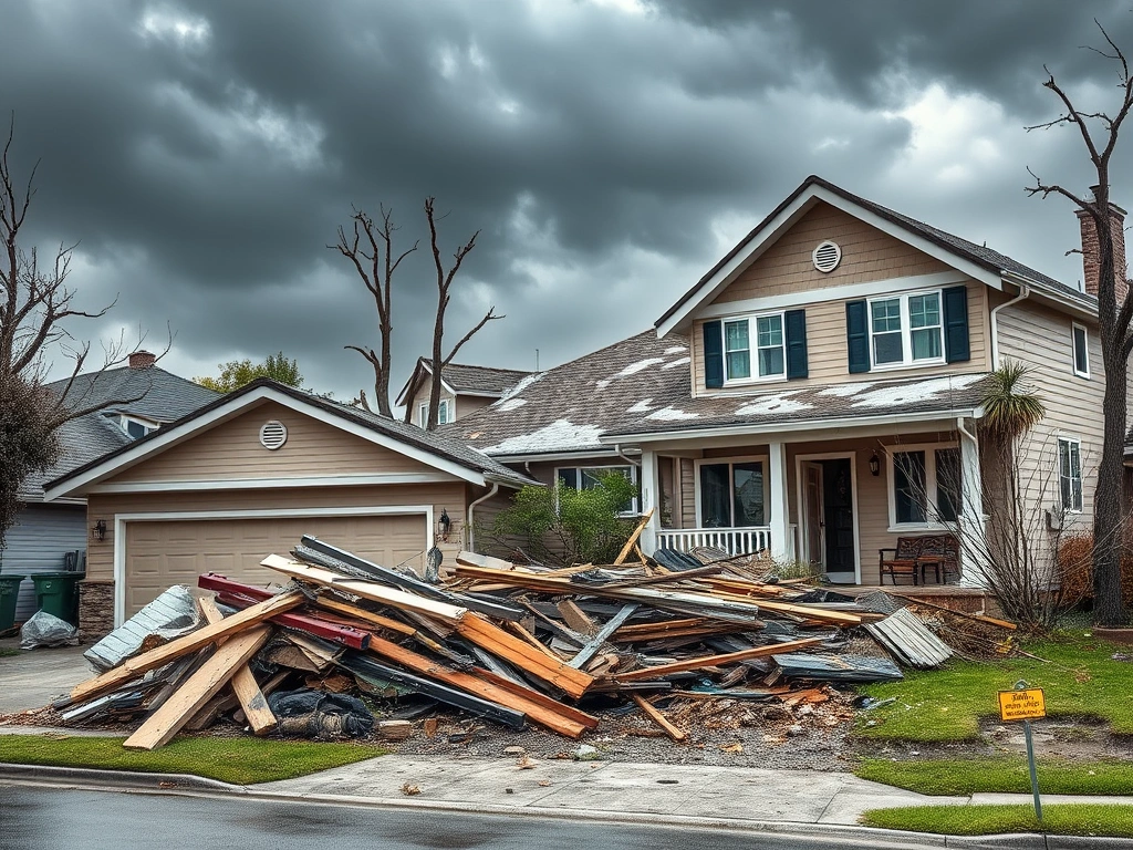 Storm Natural Disaster Damage