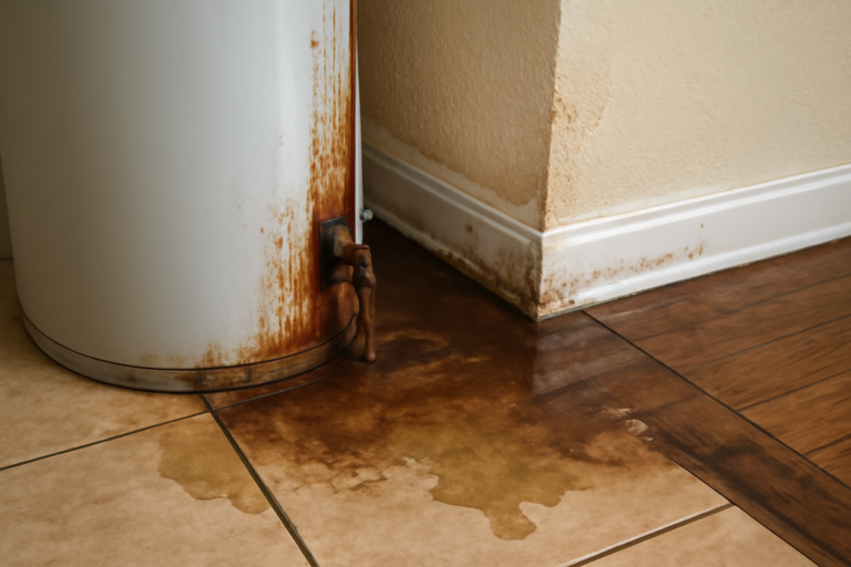 Water Heater Leak Water Removal